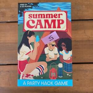 Funko Games Summer Camp A Party Hack Game, Kids Family Adults Game Night NEW